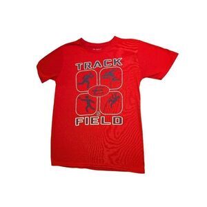 Gildan track and field tshirt small